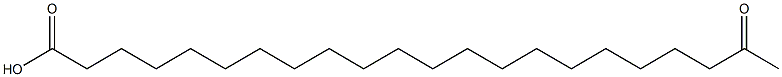 21-Oxodocosanoic acid Struktur