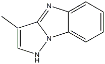 3-Methyl-1H-pyrazolo[1,5-a]benzimidazole Struktur