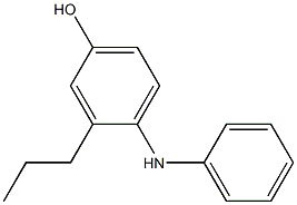 2-Propyl[iminobisbenzen]-4-ol Struktur