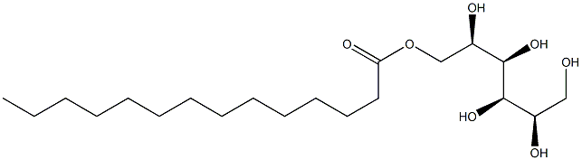 D-Mannitol 1-tetradecanoate Struktur