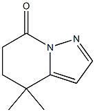 4,4-Dimethyl-5,6-dihydropyrazolo[1,5-a]pyridin-7(4H)-one Struktur