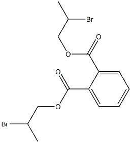 Phthalic acid bis(2-bromopropyl) ester Struktur