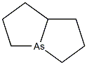 1-Arsabicyclo[3.3.0]octane Struktur