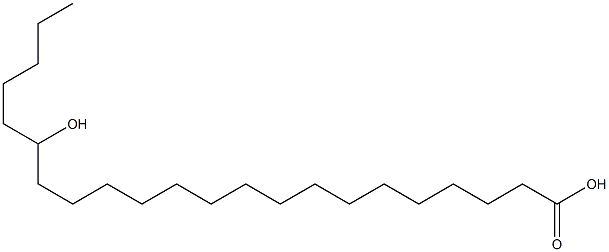 17-Hydroxydocosanoic acid Struktur