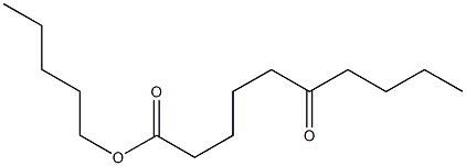 6-Oxodecanoic acid pentyl ester Struktur