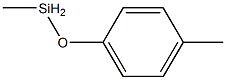 Methyl(4-methylphenoxy)silane Struktur