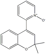 2-(2,2-Dimethyl-2H-1-benzopyran-4-yl)pyridine 1-oxide Struktur