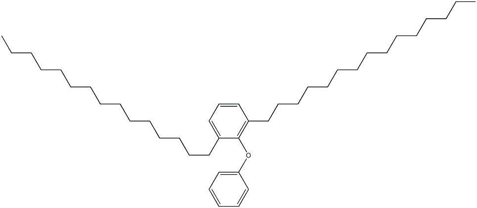 2,6-Dipentadecyl[oxybisbenzene] Struktur