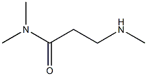 N,N-Dimethyl-3-(methylamino)propanamide Struktur