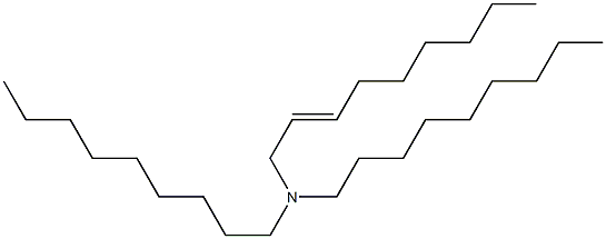 N,N-Dinonyl-2-nonenylamine Struktur