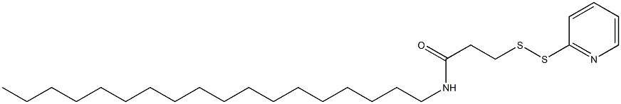 N-[3-(2-Pyridyldithio)propionyl]octadecan-1-amine Struktur