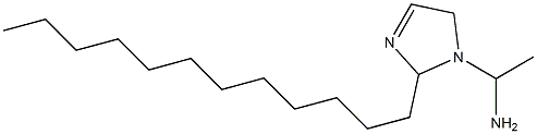 1-(1-Aminoethyl)-2-dodecyl-3-imidazoline Struktur