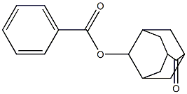 6-(Benzoyloxy)adamantan-2-one Struktur