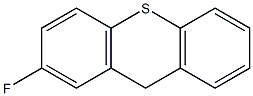 2-Fluoro-9H-thioxanthene Struktur