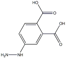 4-Hydrazinophthalic acid Struktur