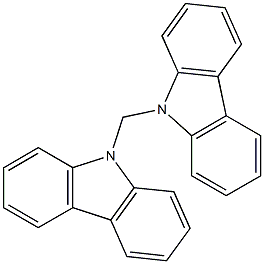 9,9'-Methylenebis(9H-carbazole) Struktur