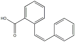 (Z)-Stilbene-2-carboxylic acid Struktur