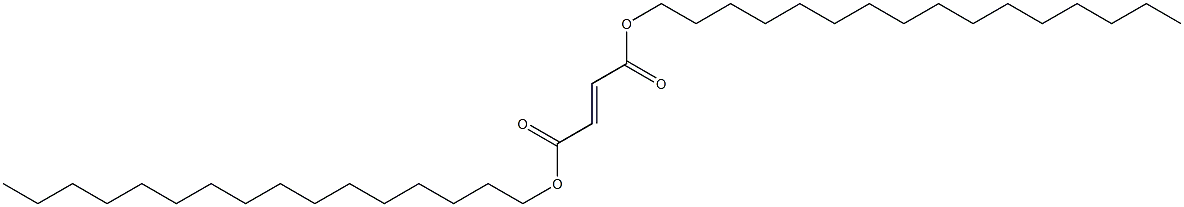 Fumaric acid dicetyl ester Struktur