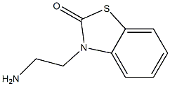 3-[2-Aminoethyl]benzothiazol-2(3H)-one Struktur