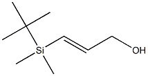 3-(tert-Butyldimethylsilyl)-2-propene-1-ol Struktur