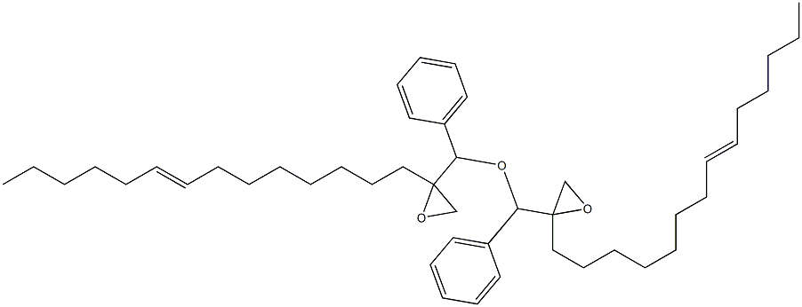 2-(8-Tetradecenyl)phenylglycidyl ether Struktur