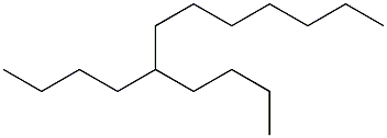 5-Butyldodecane Struktur