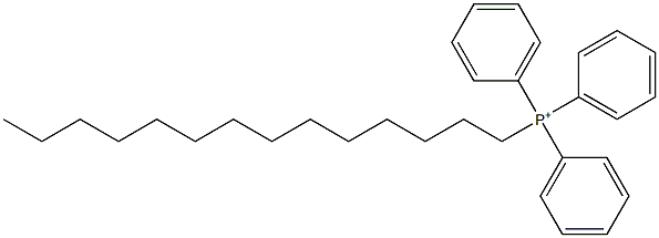 Triphenyltetradecylphosphonium Struktur