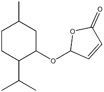 5-(p-Menthan-3-yloxy)-2(5H)-furanone Struktur