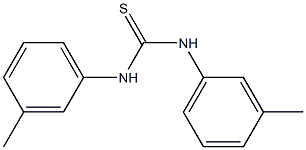 1,3-Bis(3-methylphenyl)thiourea Struktur