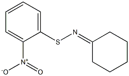 [(2-Nitrophenyl)thioimino]cyclohexane Struktur