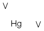 Divanadium mercury Struktur