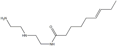 N-[2-[(2-Aminoethyl)amino]ethyl]-6-nonenamide Struktur