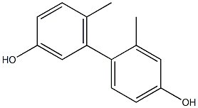 2',6-Dimethyl-1,1'-biphenyl-3,4'-diol Struktur