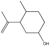 4-Methyl-3-isopropenylcyclohexanol Struktur