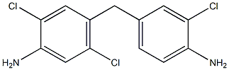 4-[(4-Amino-3-chlorophenyl)methyl]-2,5-dichloroaniline Struktur