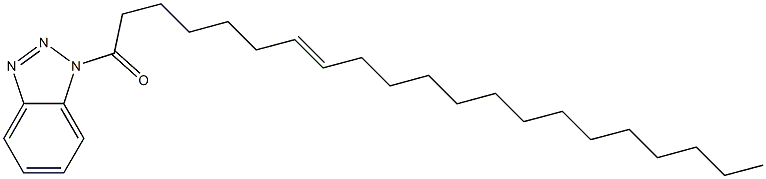 1-(1-Oxo-7-henicosenyl)-1H-benzotriazole Struktur