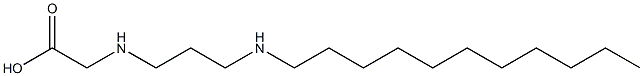 N-[3-(Undecylamino)propyl]aminoacetic acid Struktur