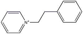 1-(2-Phenylethyl)pyridinium Struktur