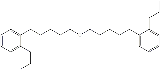 2-Propylphenylpentyl ether Struktur