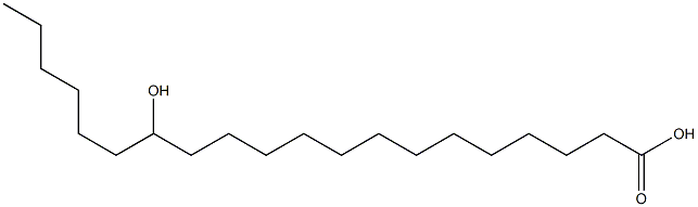 14-Hydroxyicosanoic acid Struktur