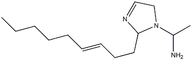 1-(1-Aminoethyl)-2-(3-nonenyl)-3-imidazoline Struktur