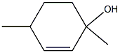 1,4-Dimethyl-2-cyclohexen-1-ol Struktur