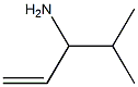 4-Methyl-1-pentene-3-amine Struktur