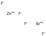 Strontium zinc tetrafluoride Struktur