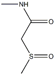 N-Methyl-2-(methylsulfinyl)acetamide Struktur