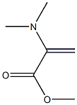 2-Dimethylaminoacrylic acid methyl ester Struktur