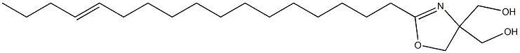 4,4-Bis(hydroxymethyl)-2-(13-heptadecenyl)-2-oxazoline Struktur