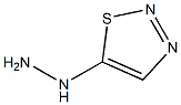 5-Hydrazino-1,2,3-thiadiazole Struktur