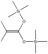 Dimethylketene bis(trimethylsilyl)acetal Struktur