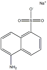 5-Aminonaphthalene-1-sulfonic acid sodium salt Struktur